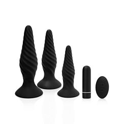 Idris - Anal Vibrator & Vibrating Anal Plug Set