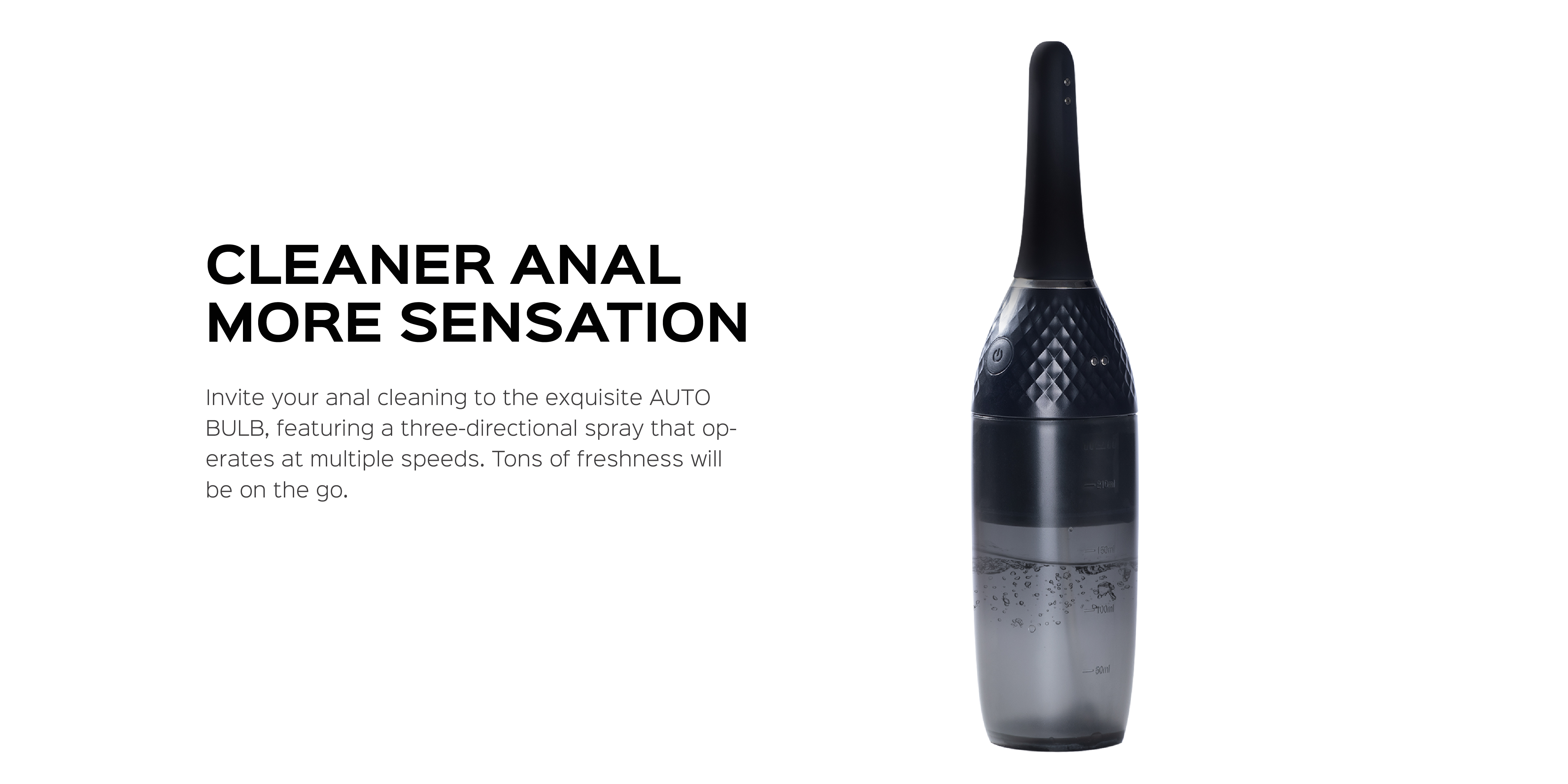 Auto bulb- anal cheaner