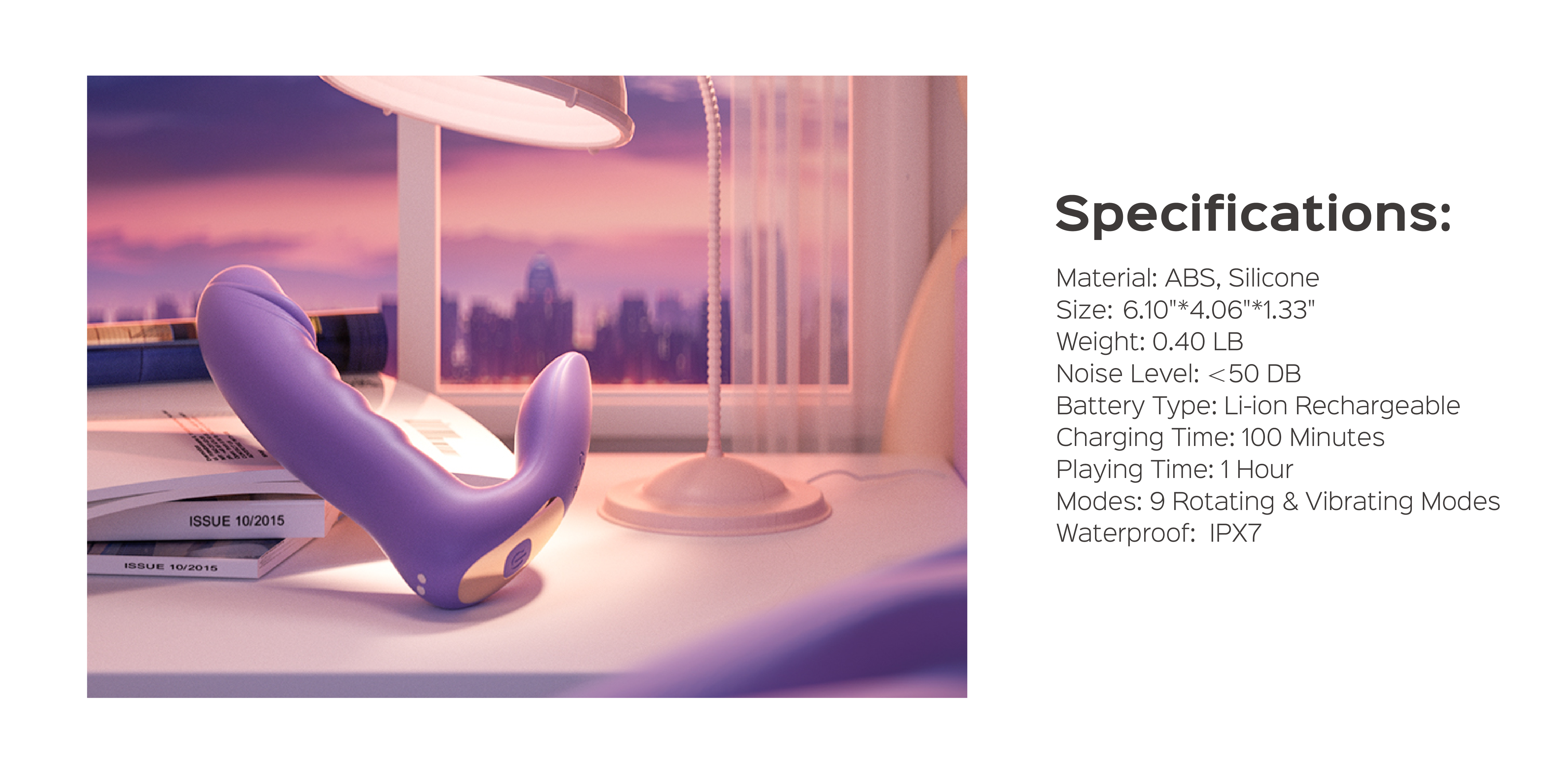 Rora-g spot vibrators