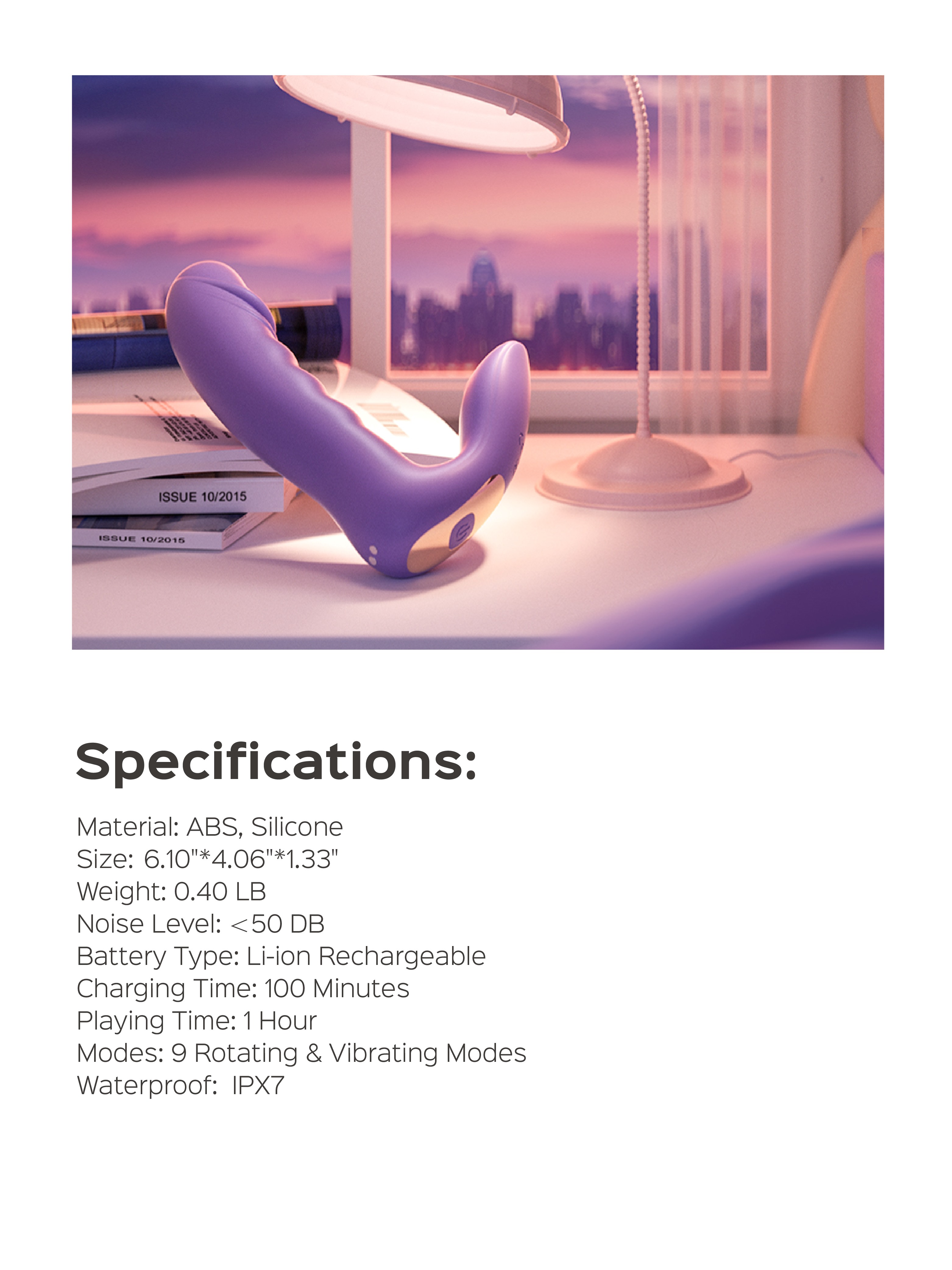 Rora-g spot vibrators