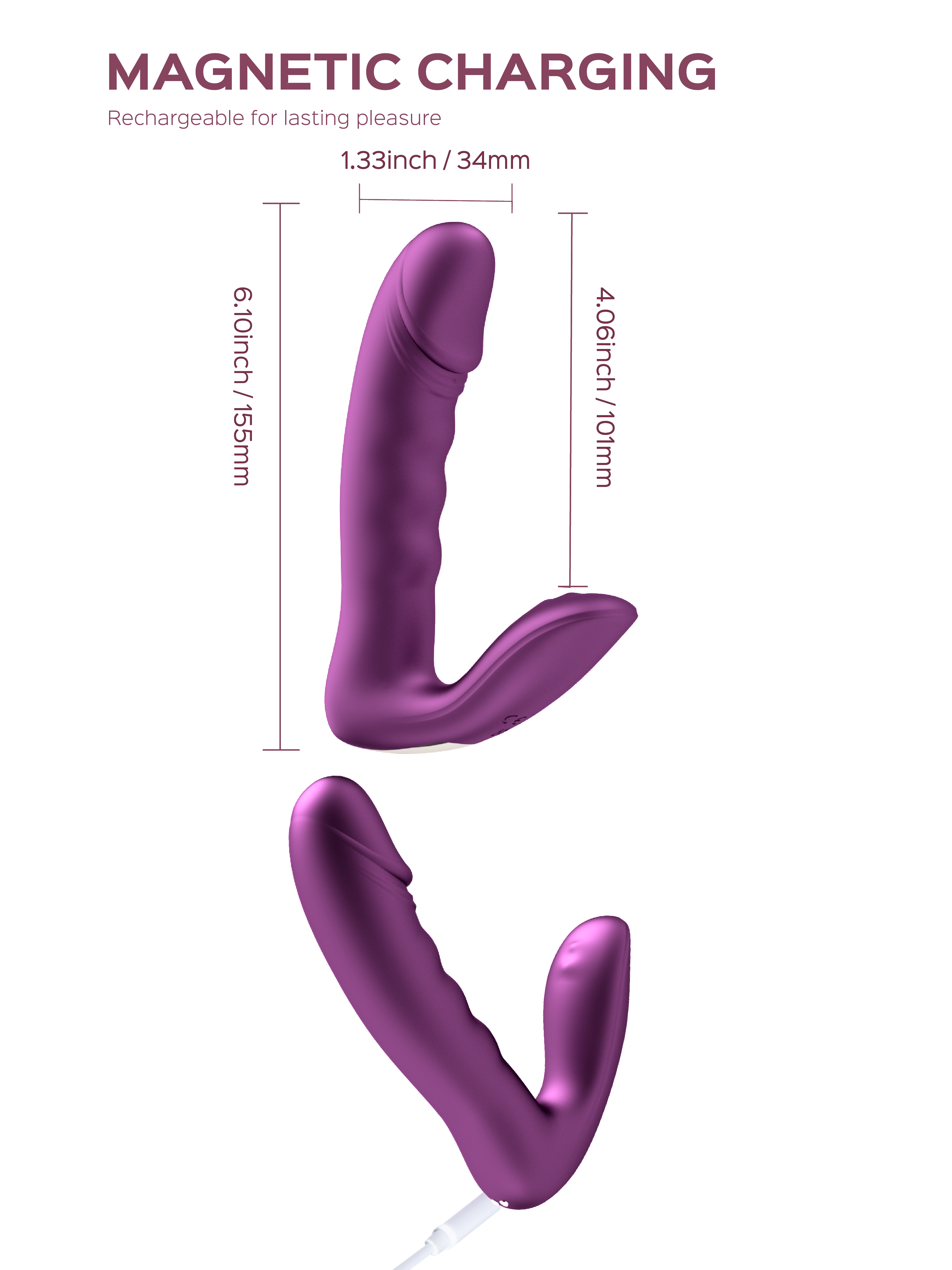 Rora 2-g spot vibrators