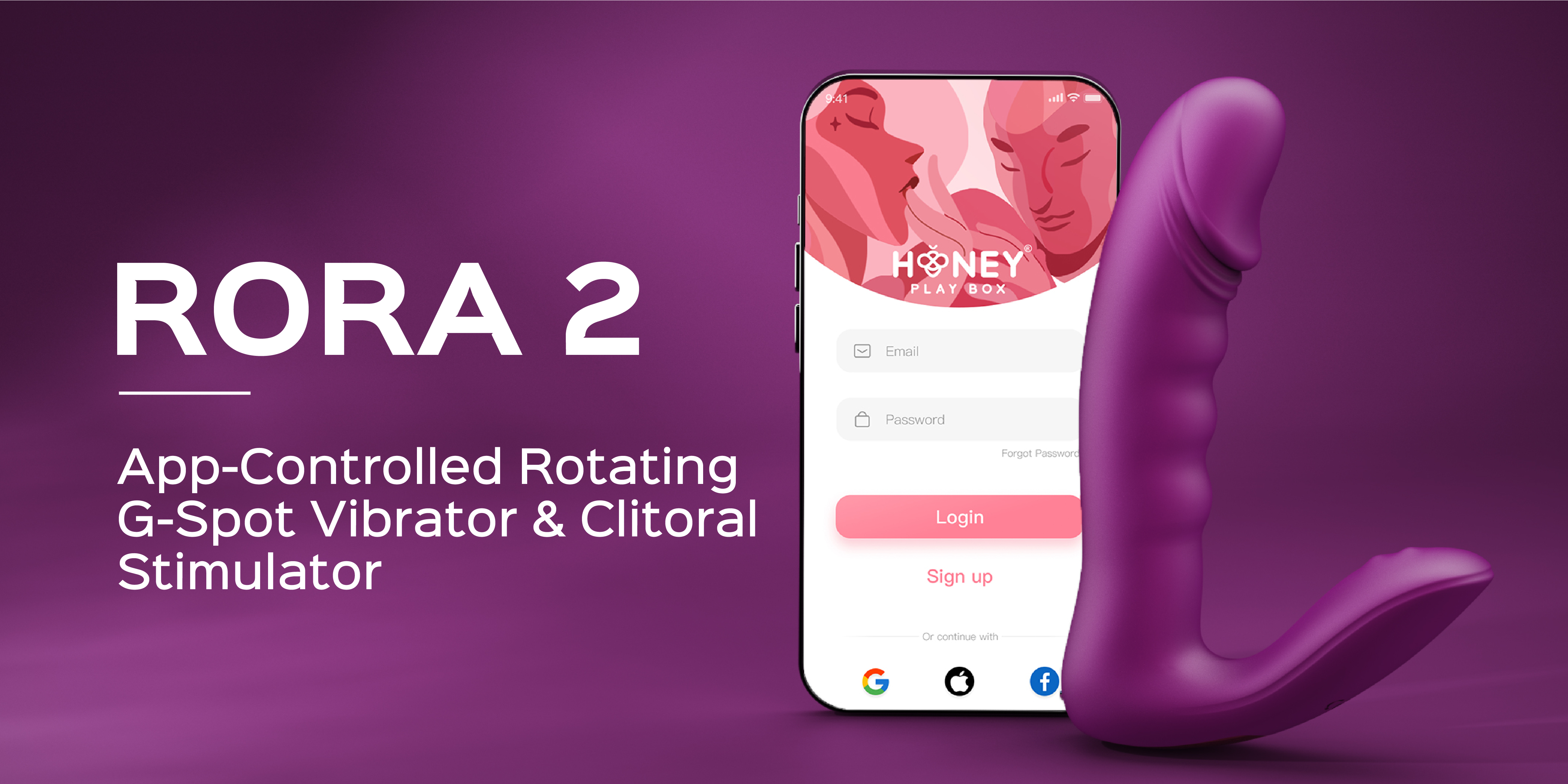 Rora 2- gspotvibrator
