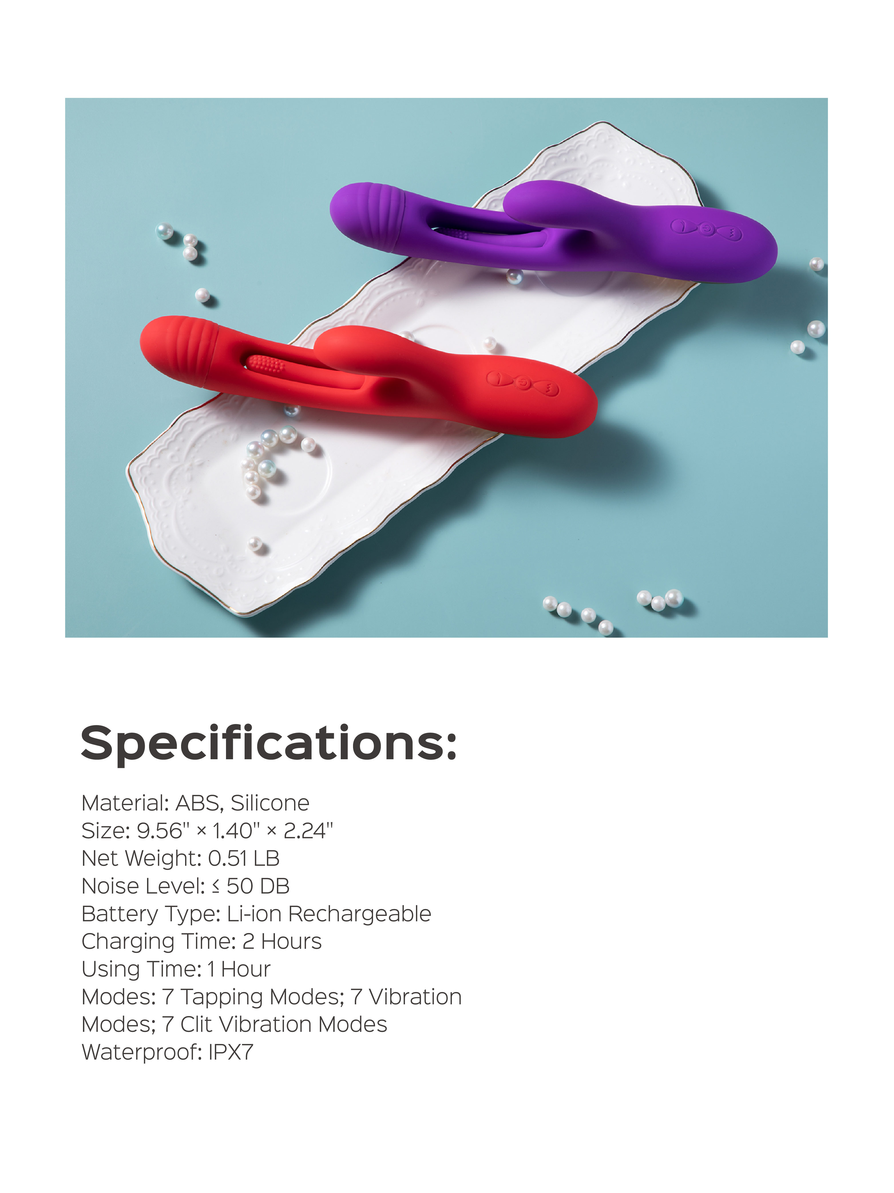 Bora-tapping g spot  vibrator