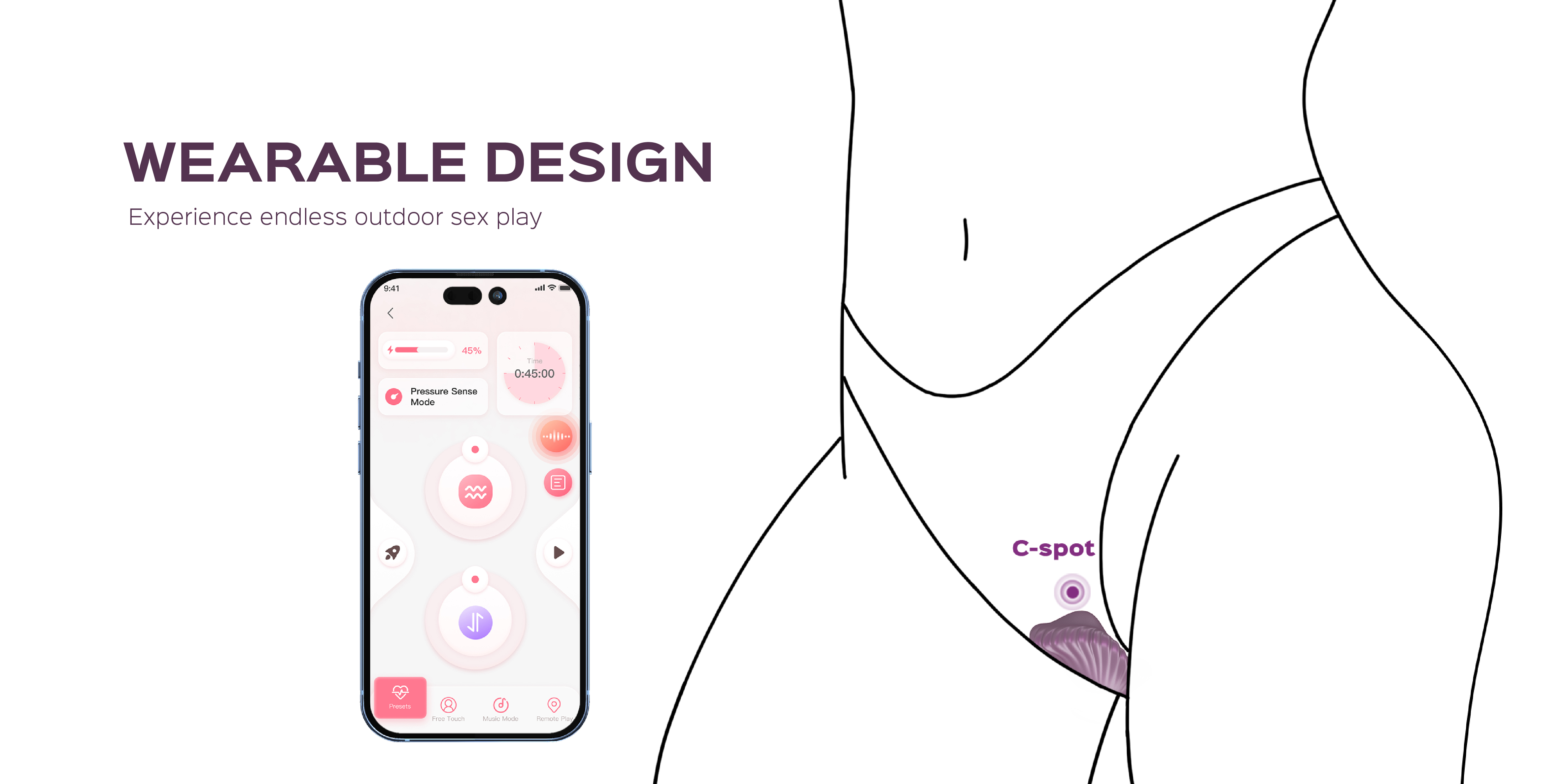 Pearl-app controlled vibrators