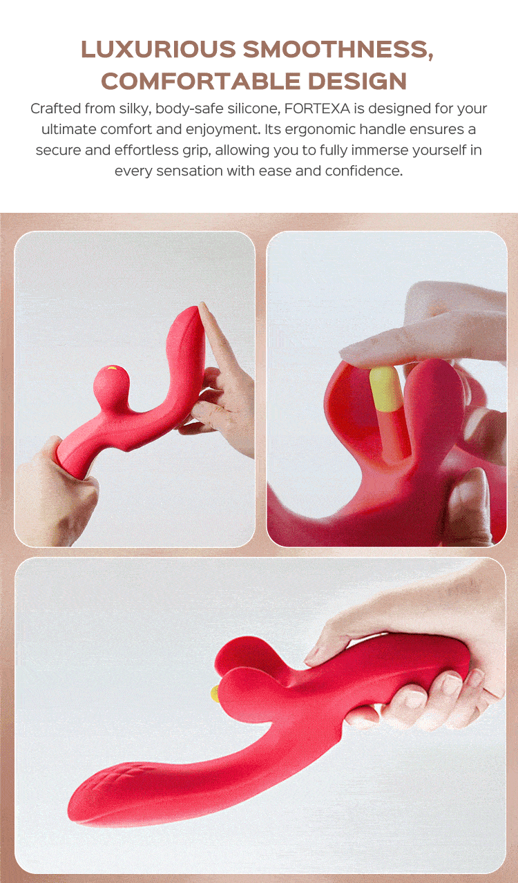 FORTEXA Kinky Finger Flapping Clit & G-Spot Vibrator with App Control-6