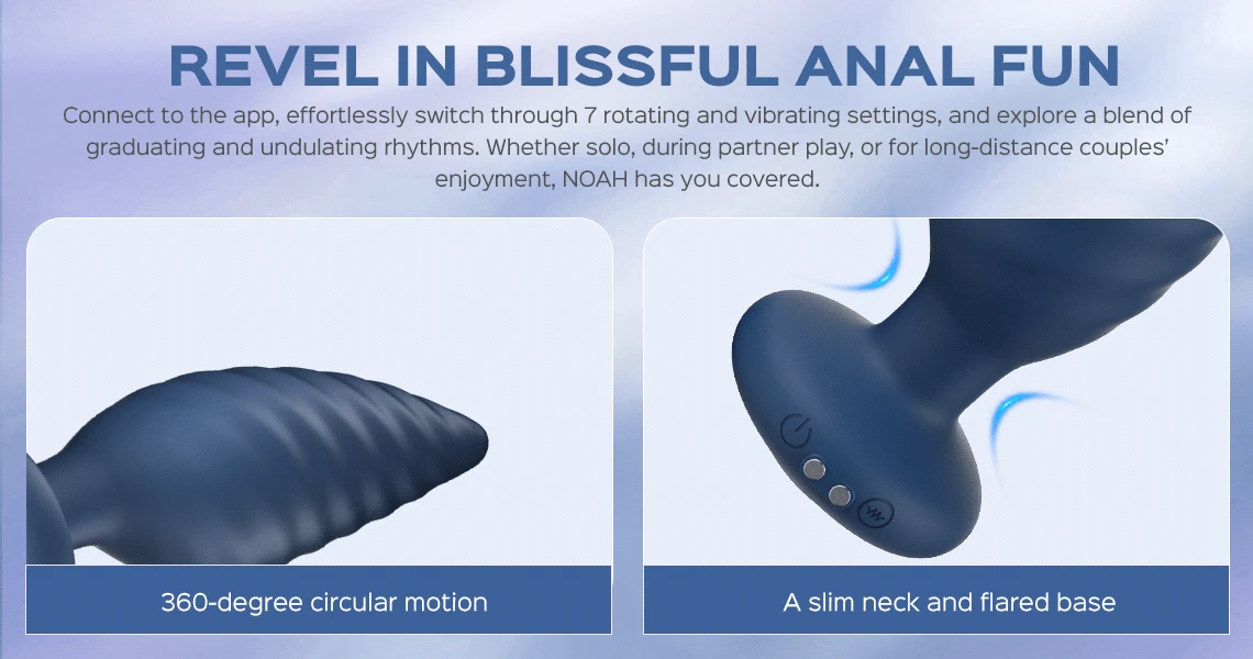 NOAH App-Controlled Rotating Butt Plug